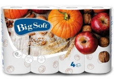 Big Soft Autumn Paper Kitchen Towels with 2 Layers 4 Pieces