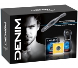 Denim Original AS 100 ml men's aftershave + 250 ml shower gel + Trimmer - hairdresser, cosmetic set