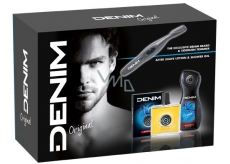 Denim Original AS 100 ml men's aftershave + 250 ml shower gel + Trimmer - hairdresser