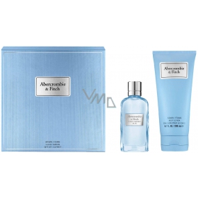 Abercrombie & Fitch First Instinct Blue Woman Eau de Parfum for Women 50 ml + Body Lotion 200 ml, gift set