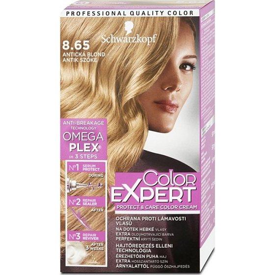 Schwarzkopf Color Expert Hair Color 8.65 Antique Blond