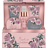 Baylis & Harding Velvet Rose and Cashmere body spray 100 ml + body butter 100 ml + bath salt 100 g + shower cream 50 ml + washing gel 50 ml + jewelry box, cosmetic set