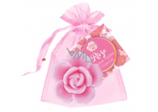 NeoCos Rose gift toilet soap in organza 30 g