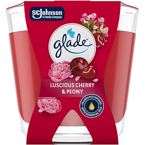 Glade scented candle Decor Luscious Cherry & Peony, 70 g Glade scented candle Decor Luscious Cherry & Peony, 70 g