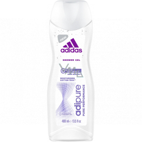 Adidas Adipure shower gel without soap ingredients and dyes for women 400 ml