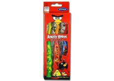 Angry Birds Soft toothbrush with suction cup for children 3 pieces