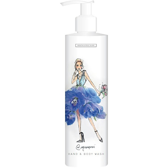 Heathcote & Ivory Meredith Wing body and hand wash gel dispenser 310 ml