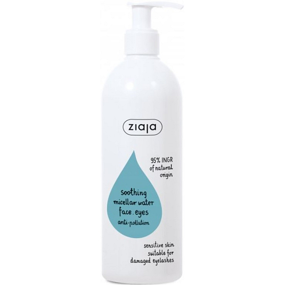 Ziaja Micellar Water Soothing for Sensitive Skin 390 ml