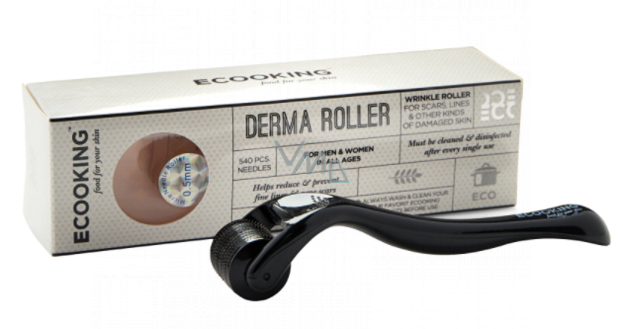 Ecooking Derma roller Cosmetic massage roller for face, neck and