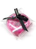 Fragrant Pink Pepper Lotus - Pink pepper and lotus flower Glycerine massage soap with sponge filled with scent 200 g