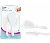 First Steps Hairbrush and comb for children 2 pieces, set