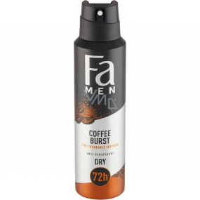 Fa Men Coffee Burst 72h antiperspirant deodorant spray for men 150 ml