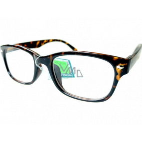 Berkeley Reading dioptric glasses +3.5 plastic brown tiger 1 piece MC2197