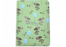 Albi Memorial Doggy green 15,5 x 11,5 cm