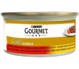 Gourmet Gold Casserole pate with beef, chicken and tomatoes canned for adult cats 85 g