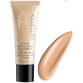 Artdeco Fluid Camouflage Foundation Long-lasting Makeup 24 Warm / Golden Beige 20 ml