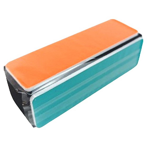 4-sided nail file prism 9.5 x 3.5 x 3.5 cm various colors