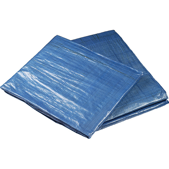 Den Braven Standard Covering Tarp with Metal Eyelets, 3 × 4 m