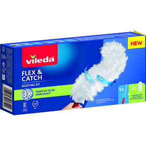 Vileda Flex & Catch Duster with Short Handle