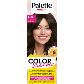 Palette Color Shampoo hair dye 4-0 Dark Brown, 50 ml Palette Color Shampoo hair dye 4-0 Dark Brown, 50 ml