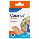 Cosmos Flexible textile elastic patch in 2 sizes 20 pieces
