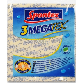 Spontex 3 Megatex tear-resistant viscous cloth 3 pieces