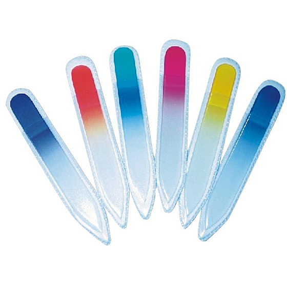 Abella Double-Sided Glass Nail File 9 cm 1 piece