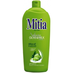 Mitia Olive & Milk liquid soap refill 1 l