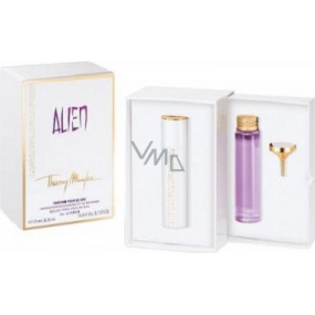 Thierry Mugler Alien perfumed water refillable bottle for women 7.5 ml + perfumed water refill 35 ml, gift set