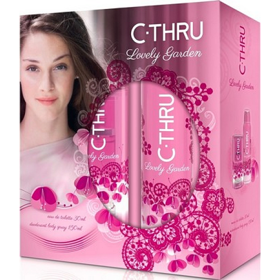 C-Thru Lovely Garden eau de toilette 30 ml + deodorant spray 150 ml, gift set