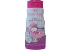 Hello Kitty Vůně exotického ovoce 2v1 šampon a kondicionér pro děti 250 ml