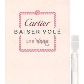 Cartier Baiser Vole Lys Rose Eau de Toilette for Women 1.5 ml with spray, vial