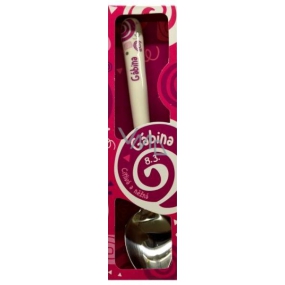 Nekupto Twister Spoon named Gabina pink 16 cm