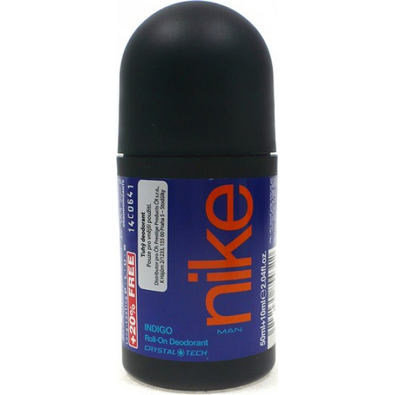 Nike Indigo Man deodorant roll-on for men 60 ml