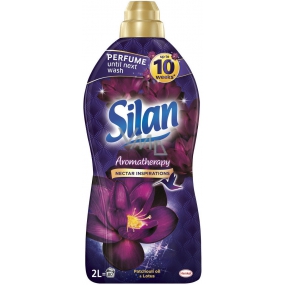 Silan Aromatherapy Nectar Inspirations Patchouli oil & Lotus fabric softener 80 doses 2 l
