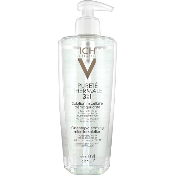 Vichy Pureté Thermale 3in1 Micellar water 400 ml