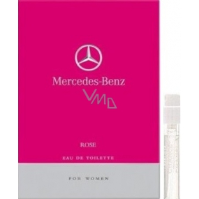 Mercedes-Benz Rose Eau de Toilette for women 1,5 ml with spray, vial