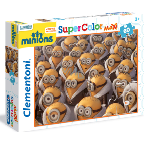 Clementoni Puzzle Maxi Mimons 60 pieces, recommended age 3+