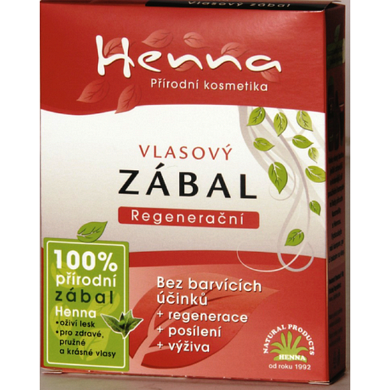Henna Hair wrap to regenerate tired and damaged hair without coloring effects 80 g