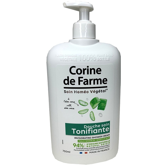 Corine de Farme Aloe Vera shower gel with dispenser 750 ml