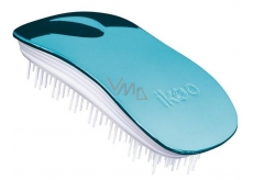 Ikoo Home Metallic Kartáč na vlasy podle čínské medicíny metalický tyrkysovo-bílý