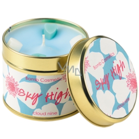 Bomb Cosmetics Dizzying height A fragrant natural, handmade candle in a tin can burns for up to 35 hours