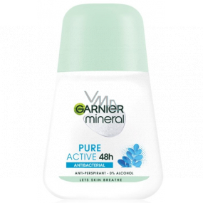 Garnier Mineral Pure Active Antibacterial 48h roll-on antiperspirant deodorant for women 50 ml