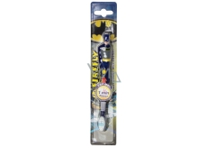 Batman flashing soft toothbrush for kids with 1-minute timer