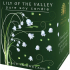 English Soap Lily of the valley from the valley soy scented candle 170 ml, burns for up to 35 hours