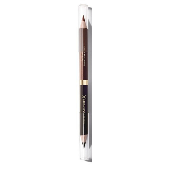 Max Factor Eyefinity Smoky double-sided eye pencil Charcoal + Brushes Copper