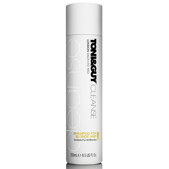 Toni & Guy Cleanse Blonde shampoo for blonde hair 250 ml