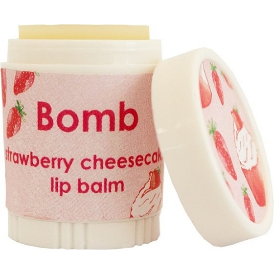 Bomb Cosmetics Strawberry Cheesecake Lip Balm 4.5 g
