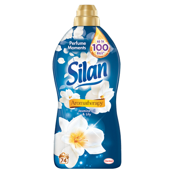 Silan Aromatherapy Nectar Inspirations Jasmine oil & Lily fabric softener 74 doses 1850 ml