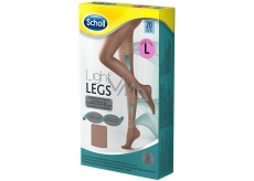 Scholl Light Legs Compression tights L brown 20 days help prevent the feeling of fatigue in the legs and reduce the feeling of heavy legs